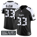 Men's Philadelphia Eagles 'Gothic Philly Edition' Vapor Limited Jersey V2 - All Stitched Alternate Cooper DeJean