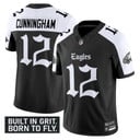 Men's Philadelphia Eagles 'Gothic Philly Edition' Vapor Limited Jersey V2 - All Stitched Alternate Randall Cunningham