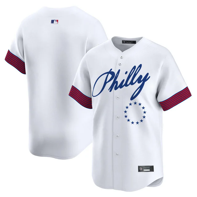 Men's Philadelphia Phillies 2025 Independence Day Jersey V2 white blank.webp