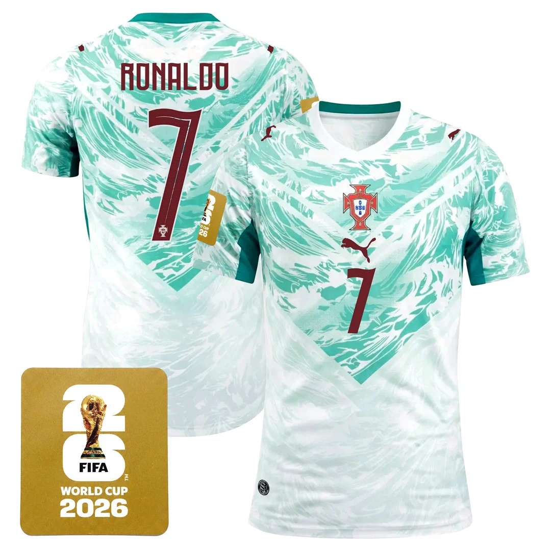 Men's Portugal 2026 World Cup National Team Jersey #7 CRISTIANO RONALDO
