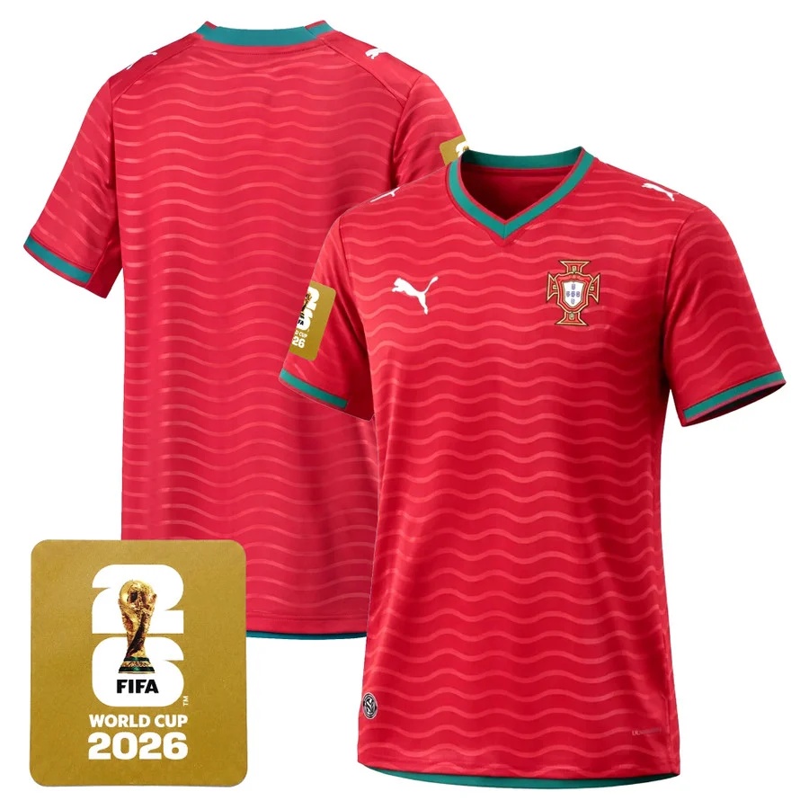 Men's Portugal 2026 World Cup National Team Jersey RED BLANK