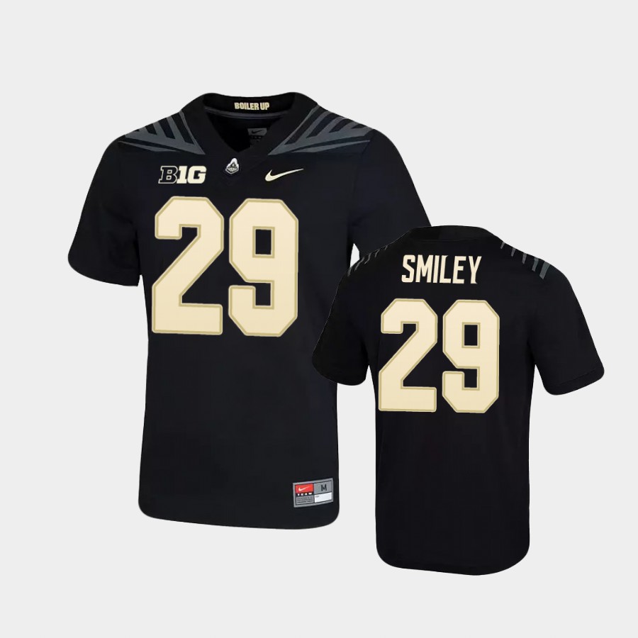 Men's Purdue Boilermakers #29 Simeon Smiley Nike Black College Game Football Jersey