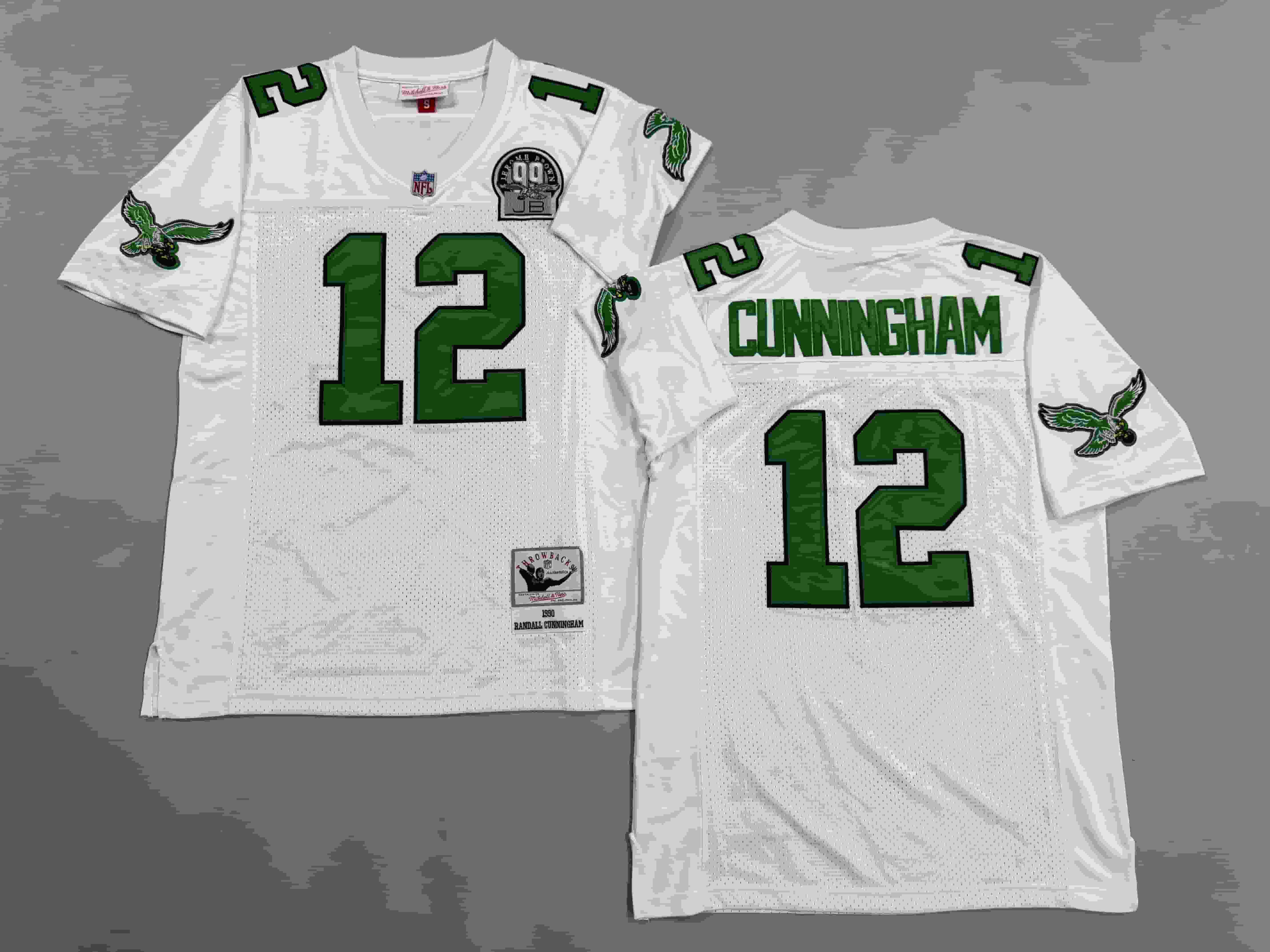 Men's Randall Cunningham White   Philadelphia Eagles.