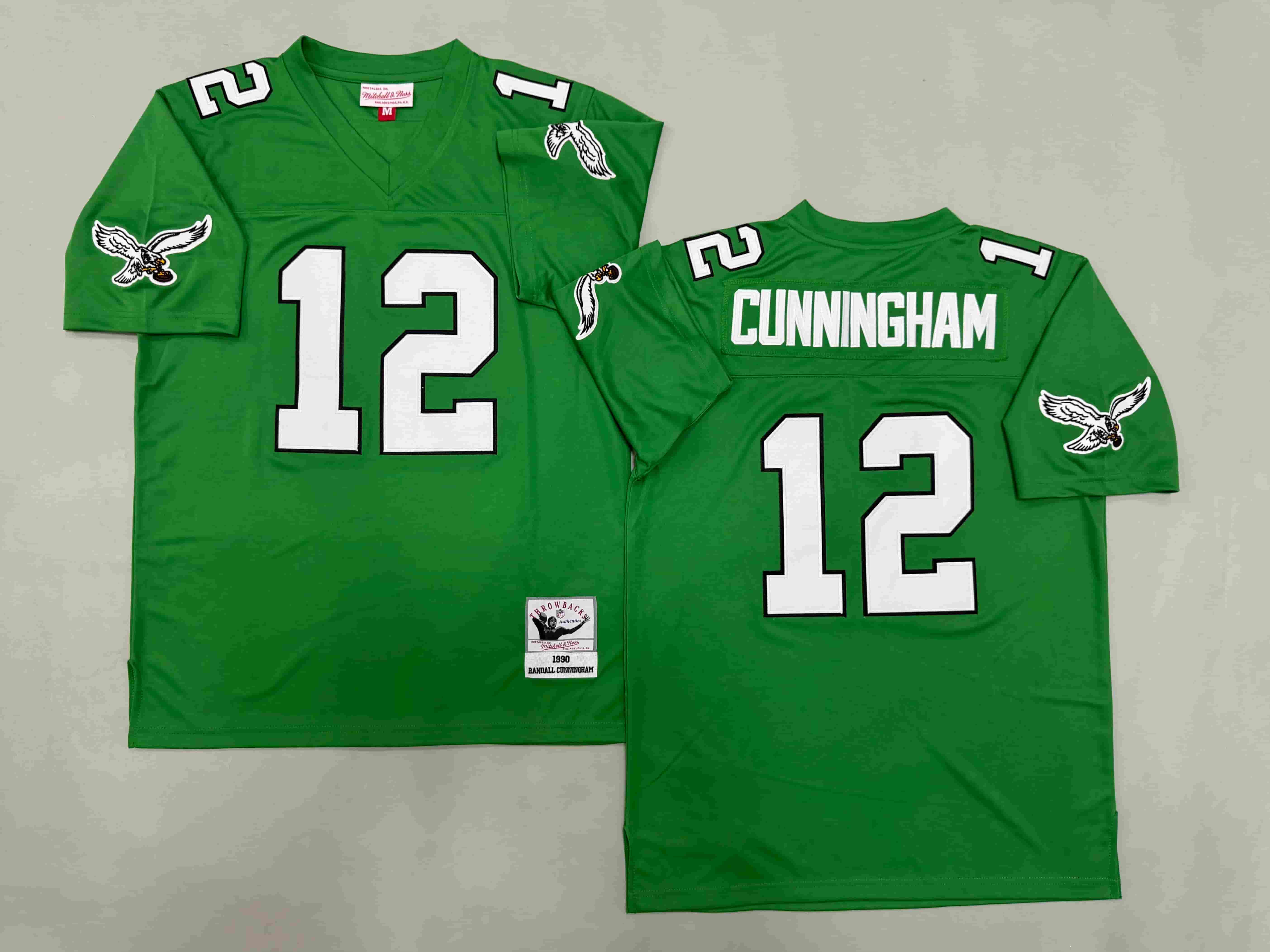 Men's Randall Cunningham White  Philadelphia Eagles.