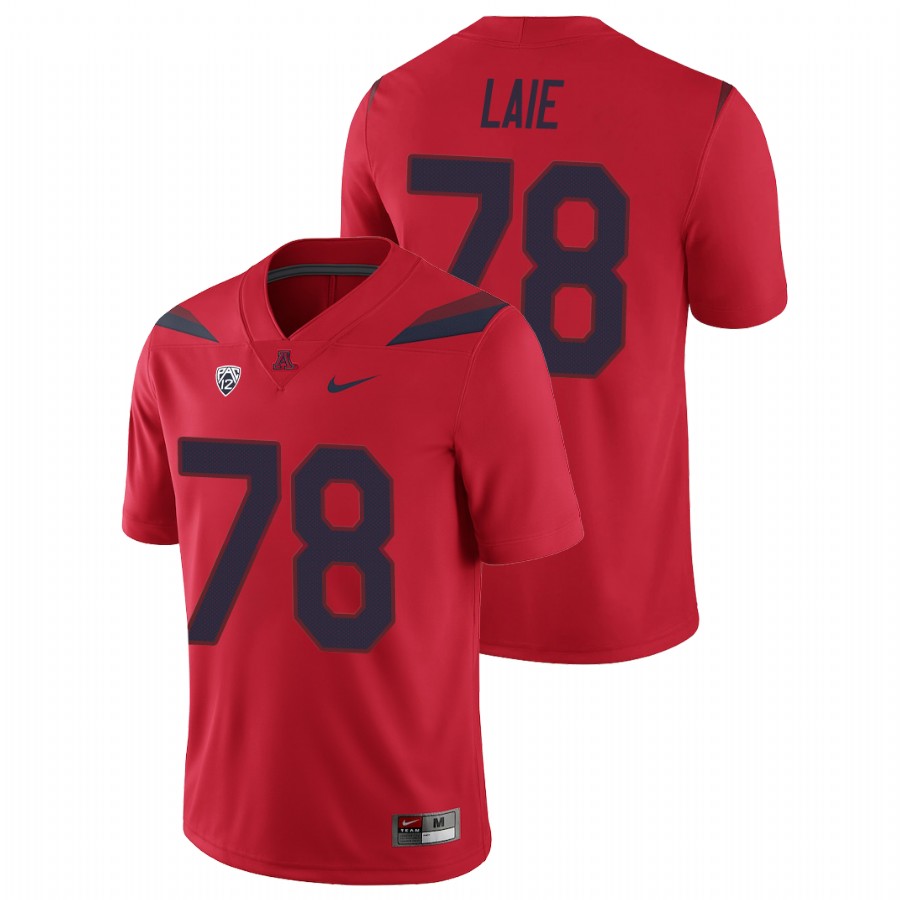 Men's Red Arizona Wildcats Donovan Laie College Football Alternate Game Jersey