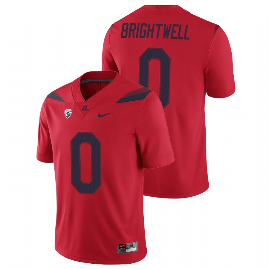 Men's Red Arizona Wildcats Gary Brightwell College Football Alternate Game Jersey