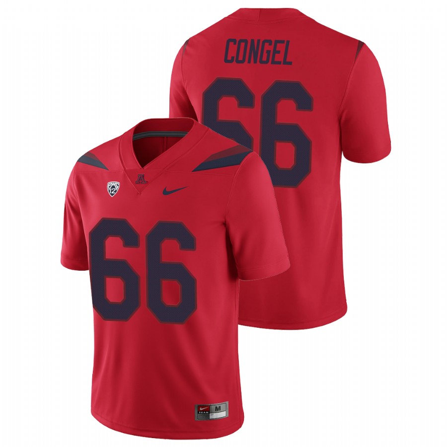 Men's Red Arizona Wildcats Robert Congel College Football Alternate Game Jersey