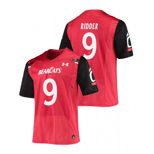 Men's Red Cincinnati Bearcats Desmond Ridder Replica Football Jersey