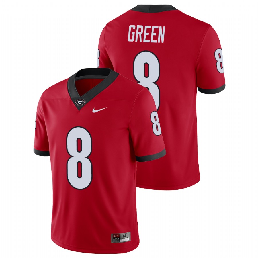 Men's Red Georgia Bulldogs A.J. Green College Football Alumni Player Jersey