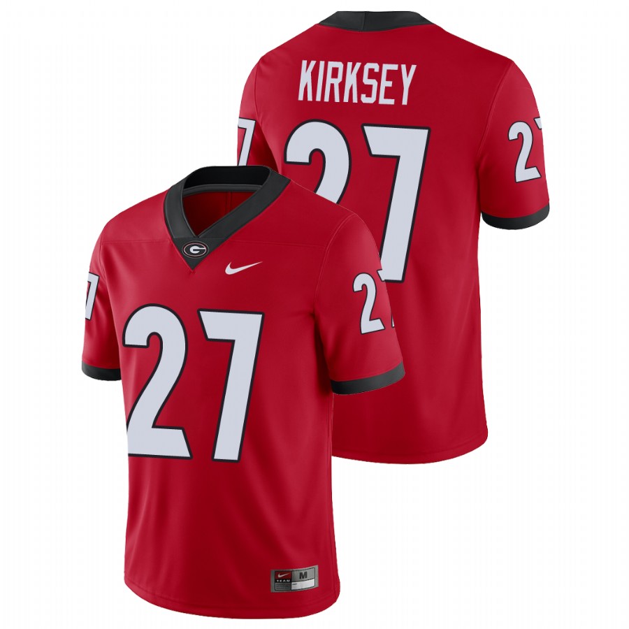 Men's Red Georgia Bulldogs Austin Kirksey College Football Alumni Player Jersey