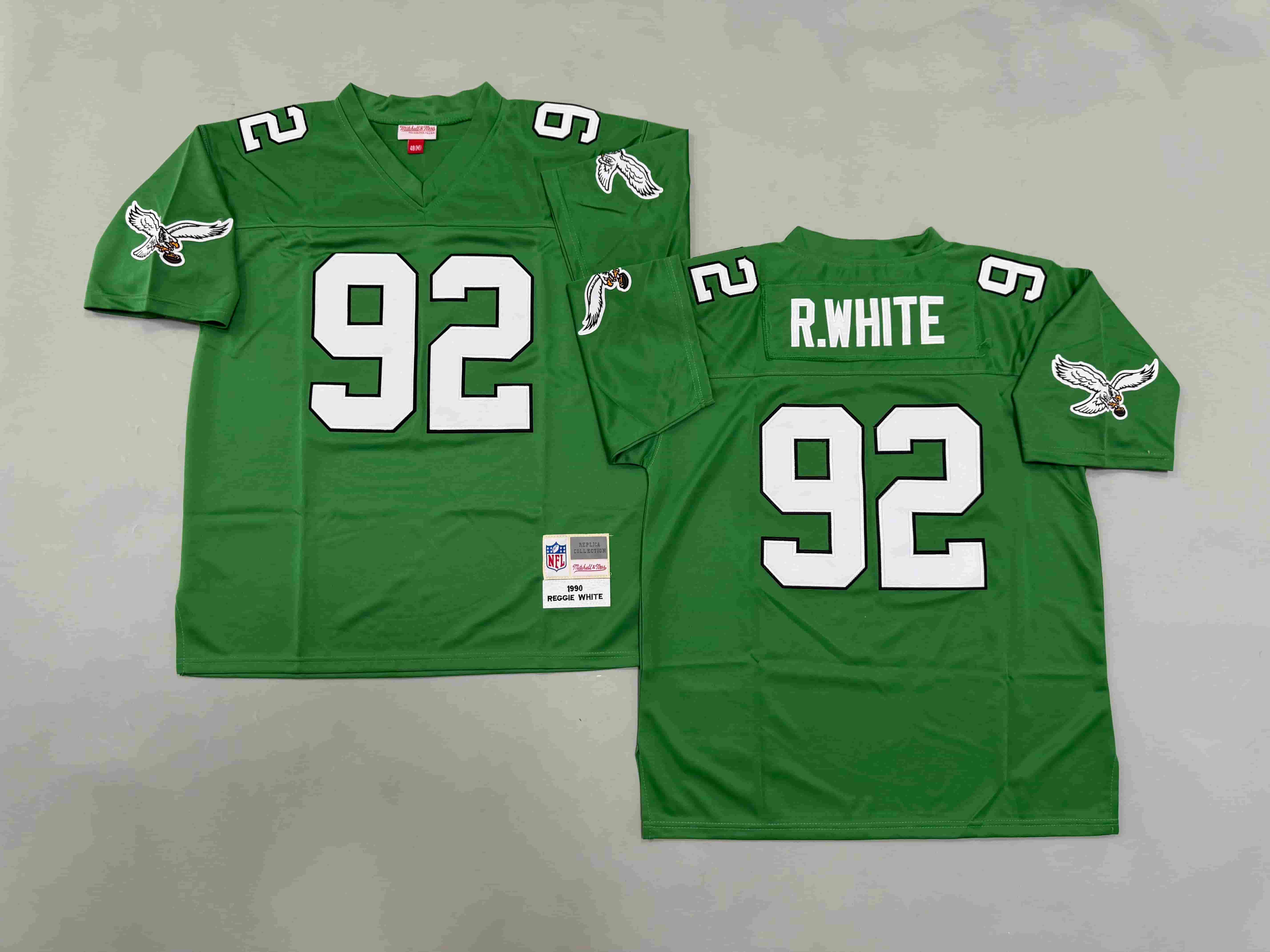 Men's Reggie White Kelly Green Philadelphia Eagles