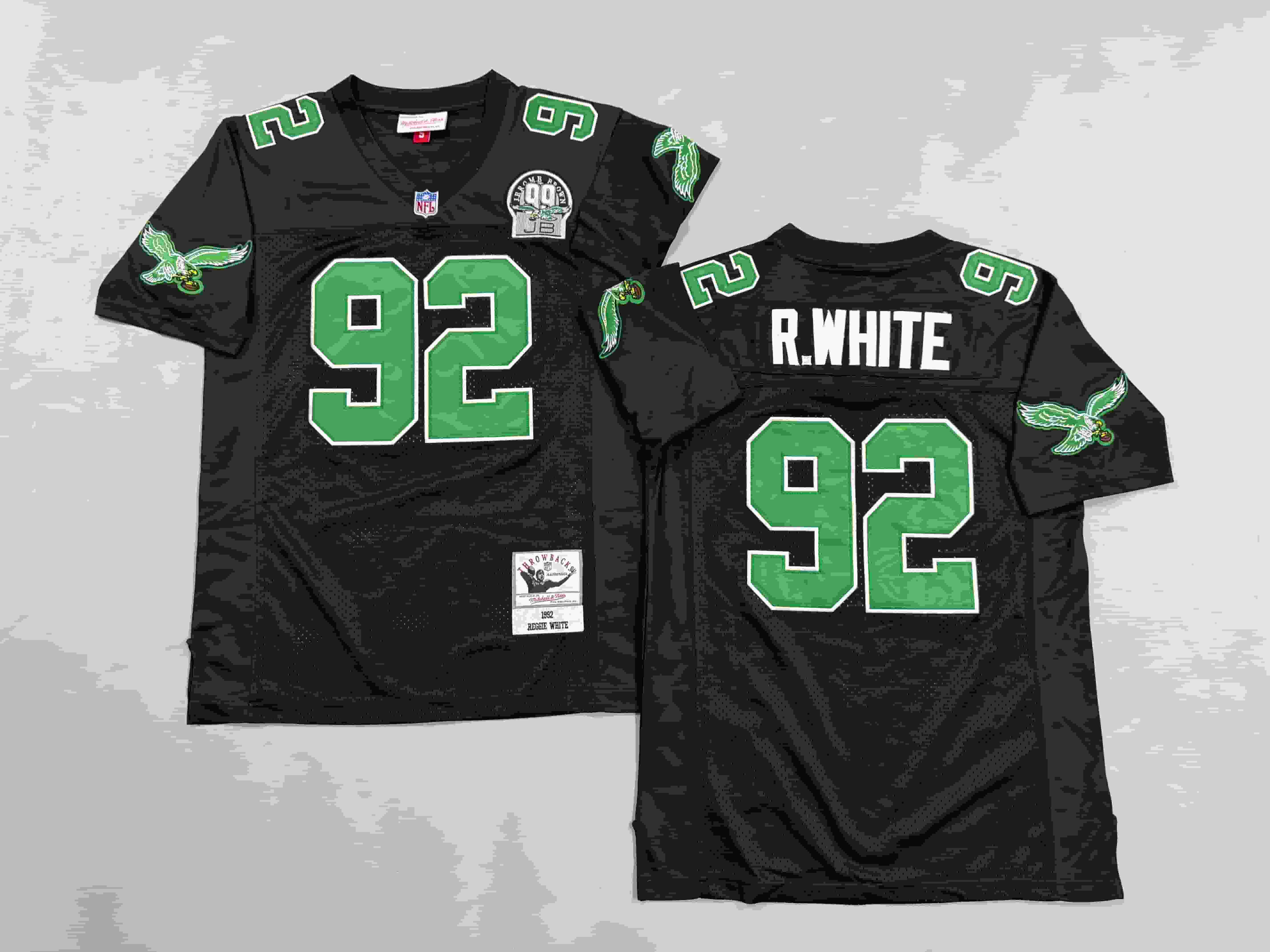 Men's Reggie White Midnight  Green Philadelphia Eagles