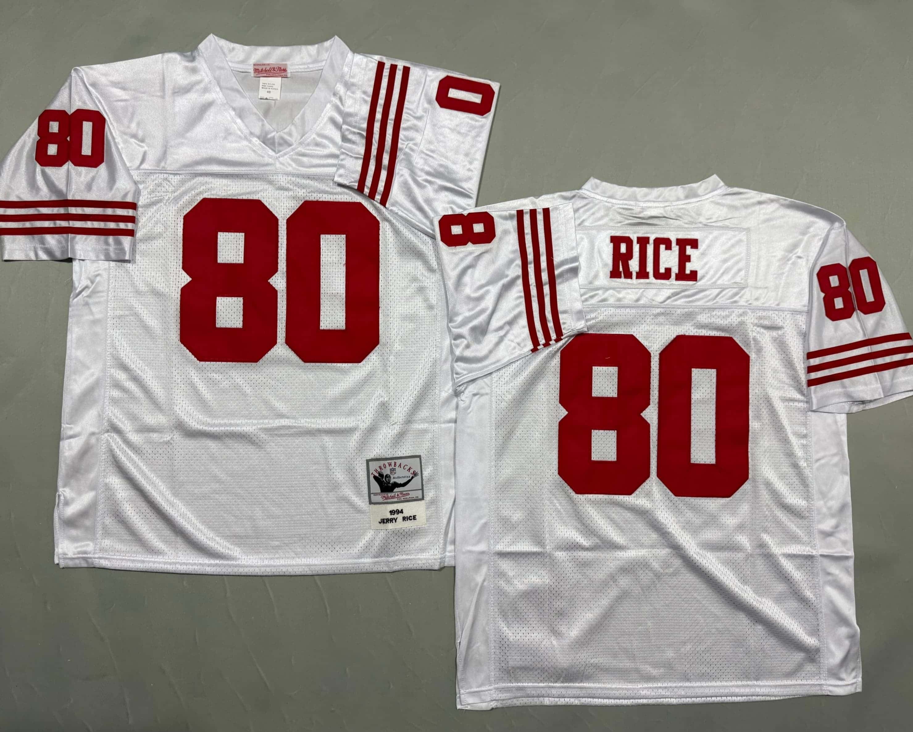Men's Rice White San Francisco 49ers