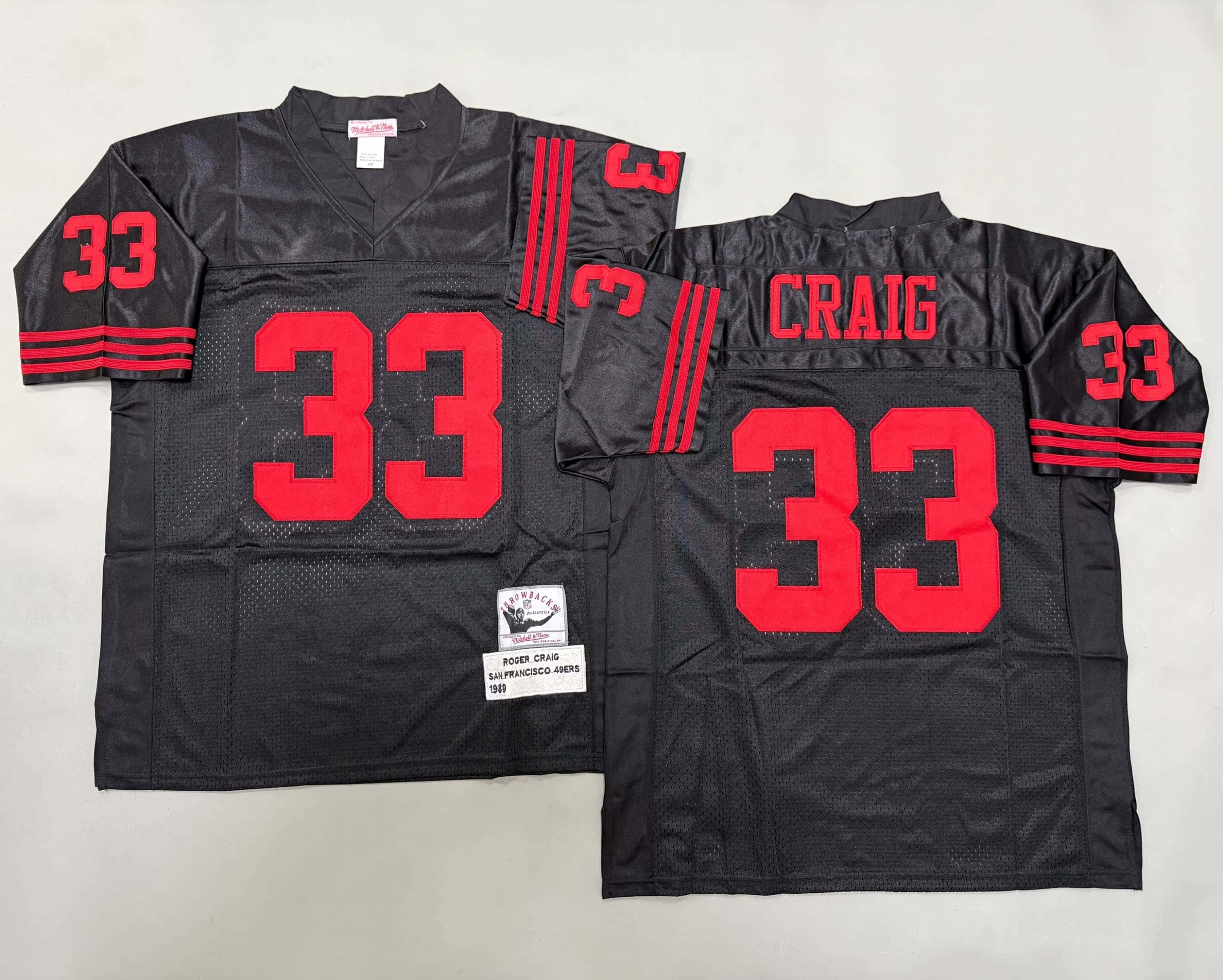 Men's Roger Craig Scarlet San Francisco  49ers