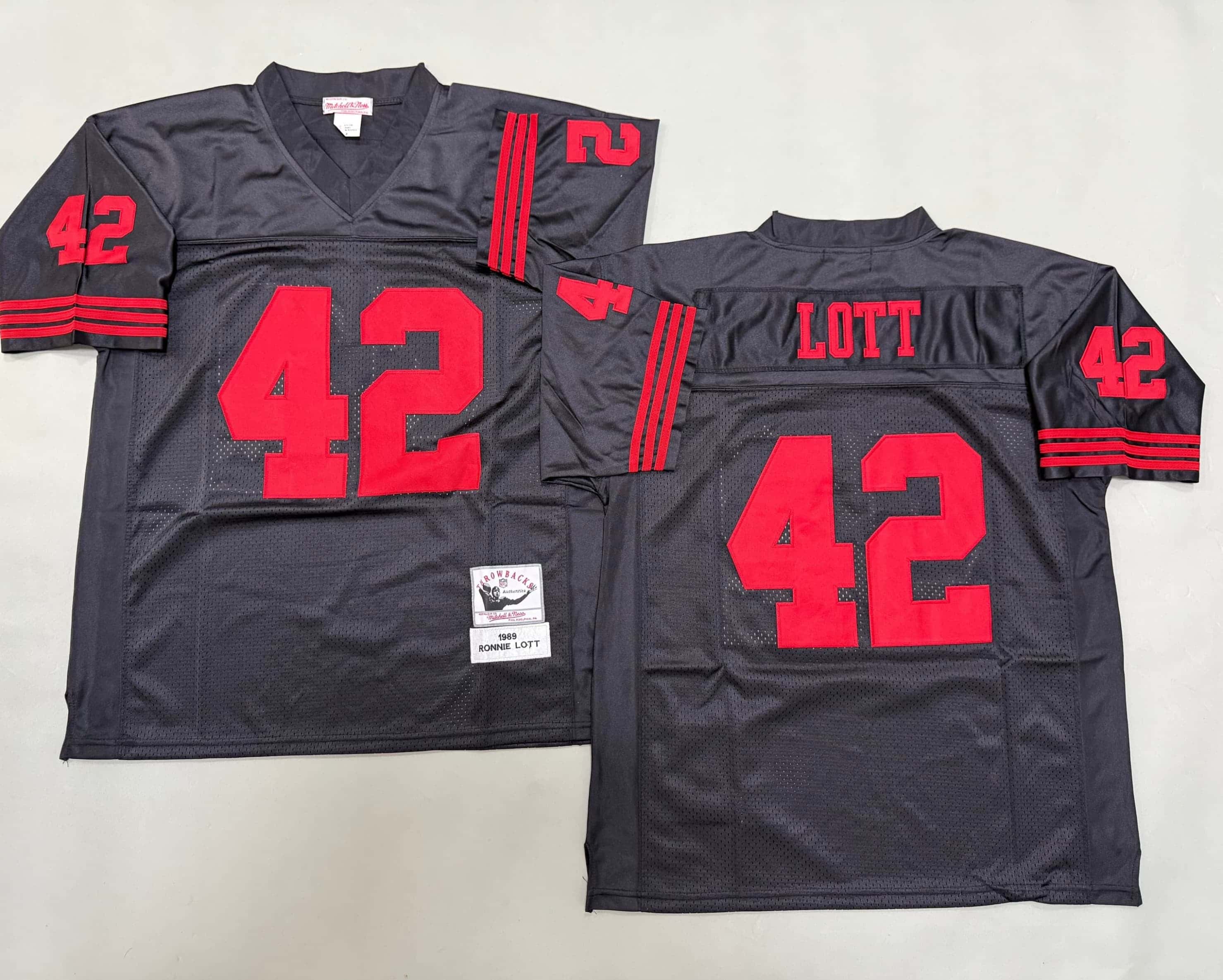 Men's Ronnie Lott Scarlet San Francisco     49ers