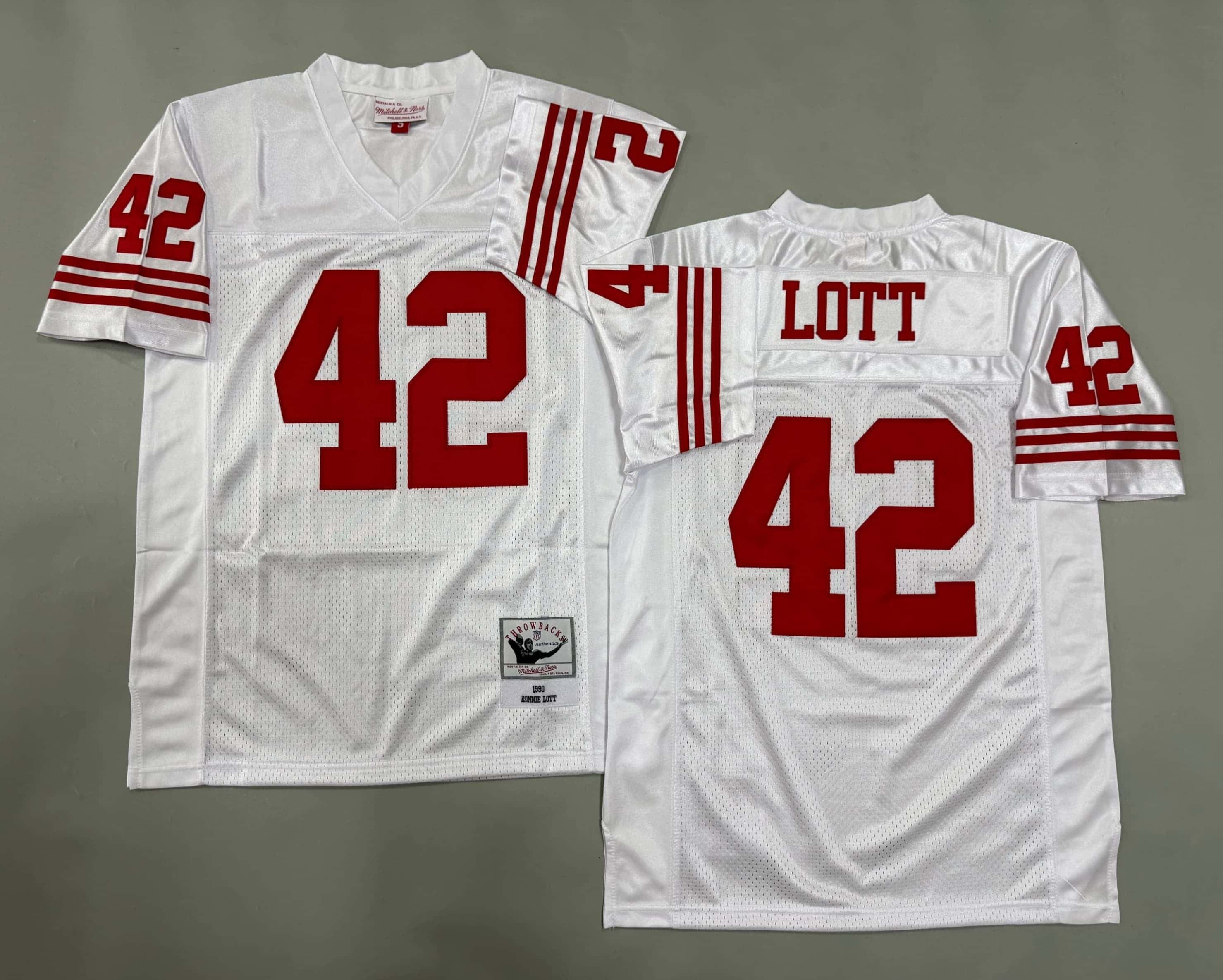 Men's Ronnie Lott Scarlet San Francisco    49ers