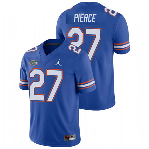 Men's Royal Florida Gators Dameon Pierce Limited Football Jersey