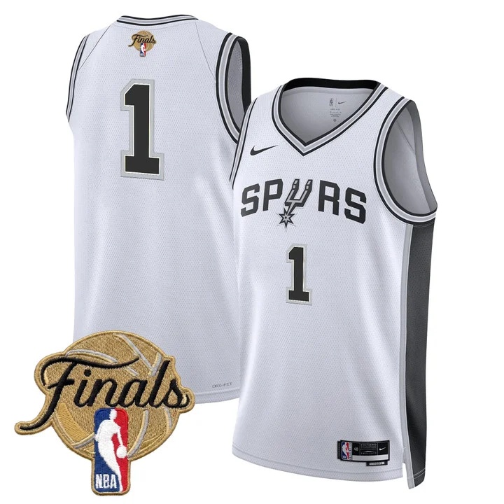 Men's San Antonio Spurs 2026 Finals Swingman Jersey #1