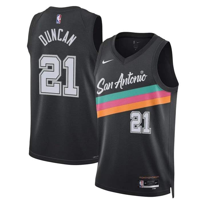 Men's San Antonio Spurs Jersey Collection CITY #21 TIM DUNCAN