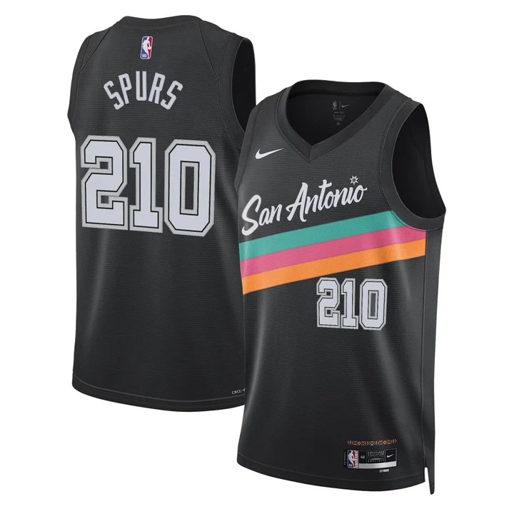 Men's San Antonio Spurs Jersey Collection CITY #210 SPURS