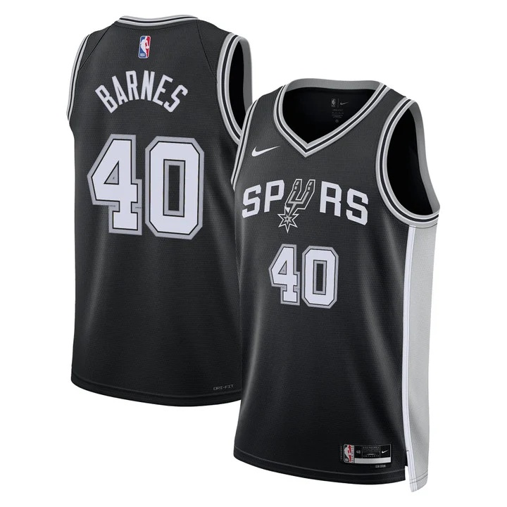 Men's San Antonio Spurs Jersey Collection ICON #40 HARRISON BARNES