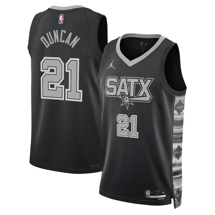 Men's San Antonio Spurs Jersey Collection STATEMENT #21 TIM DUNCAN