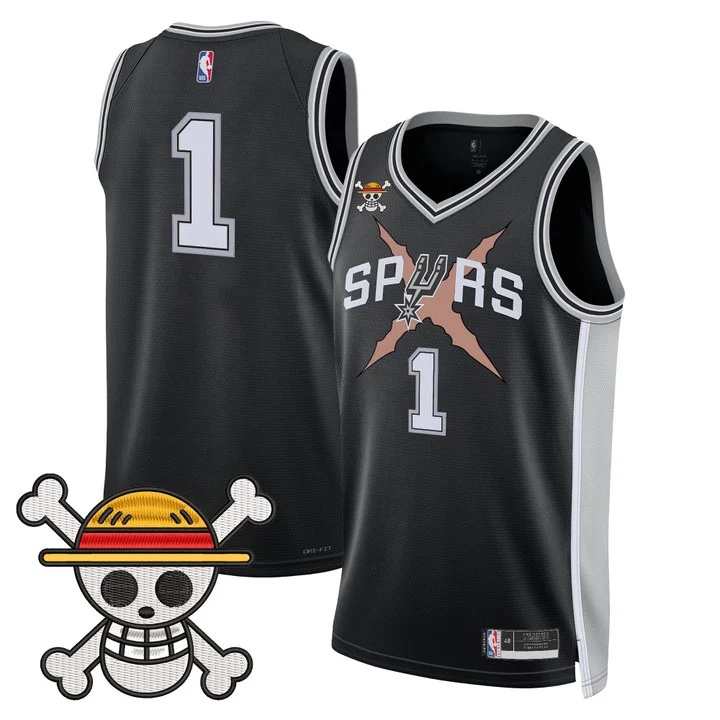 Men's San Antonio Spurs x One Piece Jersey Collection ICON #1
