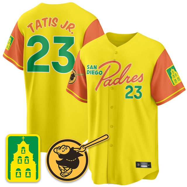 Men's San Diego Padres City Connect City Concept Jersey #23 FERNANDO TATIS JR.