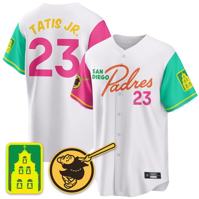 Men's San Diego Padres City Connect City Concept Jersey CITY CONNECT #23 FERNANDO TATIS JR.