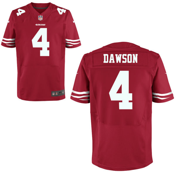 Men's San Francisco 49ers #4 Phil Dawson Scarlet Red Nike Elite Jersey
