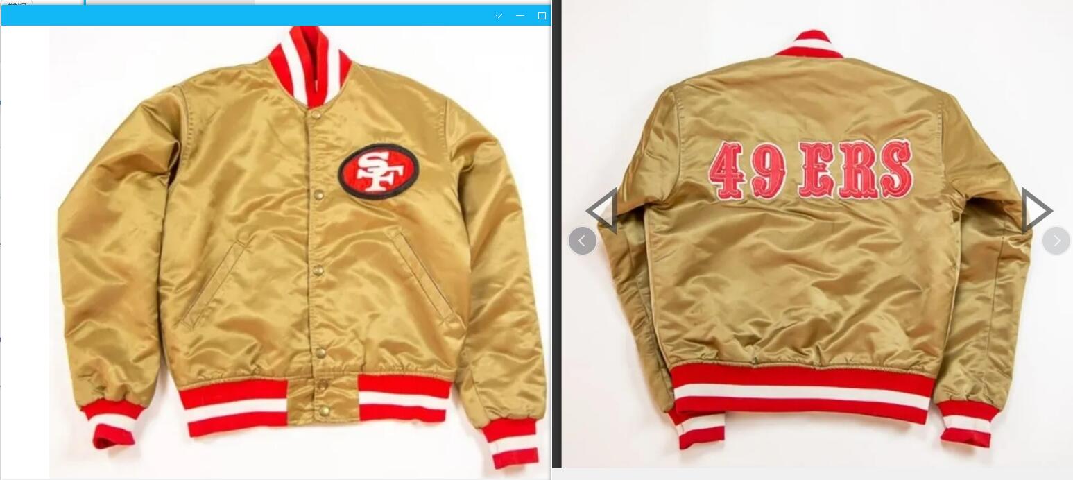 Men's San Francisco 49ers  JACKET