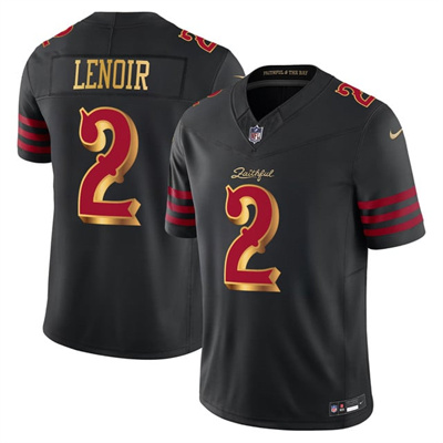 Men's San Francisco 49ers 2025 “Rivalries” Vapor Limited Jersey #2 Deommodore Lenoir