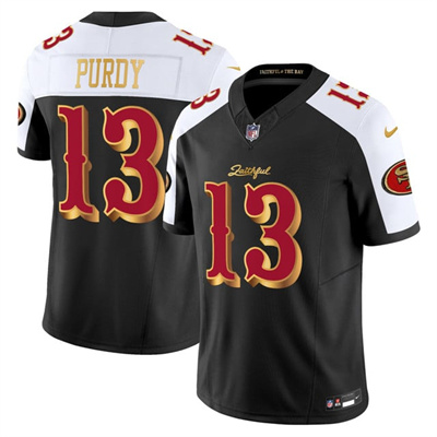 Men's San Francisco 49ers 2025 “Rivalries” Vapor Limited Jersey alternate #13 Brock Purdy