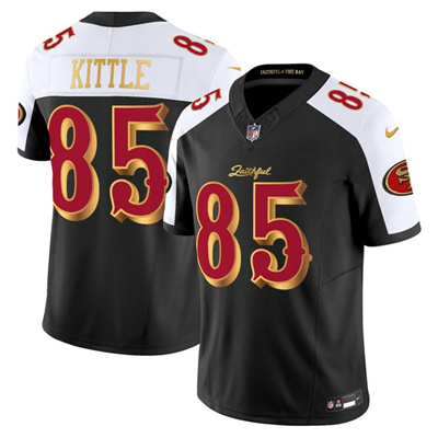 Men's San Francisco 49ers 2025 “Rivalries” Vapor Limited Jersey alternate #85 George Kittle