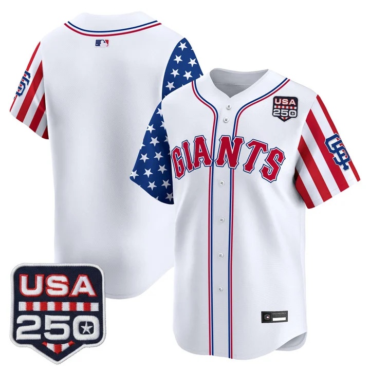 Men's San Francisco Giants America 250 Edition Vapor Premier Limited Jersey BLANK