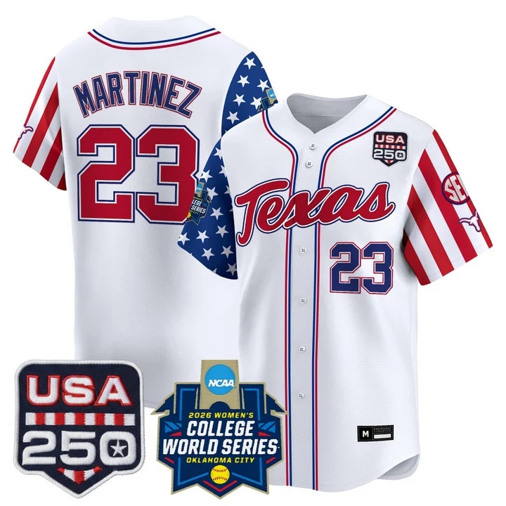 Men's Size -Texas Longhorn America 250 Edition Vapor Premier Limited Jersey #23 VIVIANA MARTINEZ