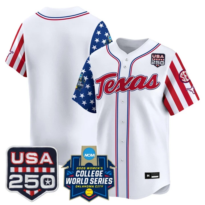 Men's Size -Texas Longhorn America 250 Edition Vapor Premier Limited Jersey BLANK