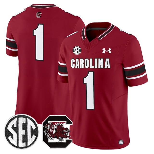 Men's South Carolina Gamecocks 2025 Vapor Limited Jersey #1