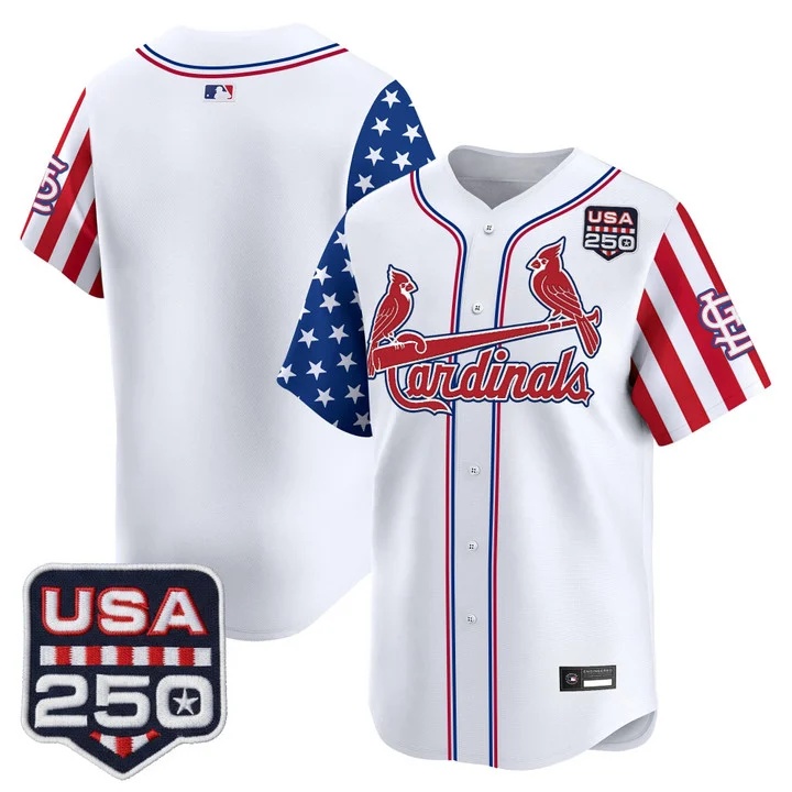 Men's St. Louis Cardinals America 250 Edition Vapor Premier Limited Jersey BLANK