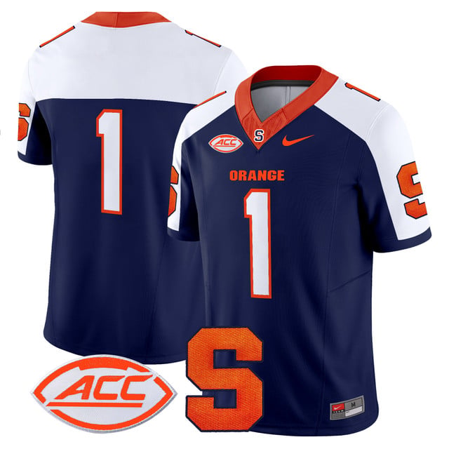 Men's Syracuse Orange 2025 Vapor Limited Jersey #1