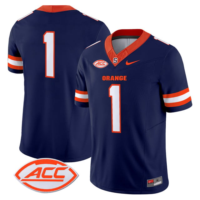 Men's Syracuse Orange 2025 Vapor Limited Jersey navy #1