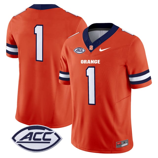 Men's Syracuse Orange 2025 Vapor Limited Jersey orange #1
