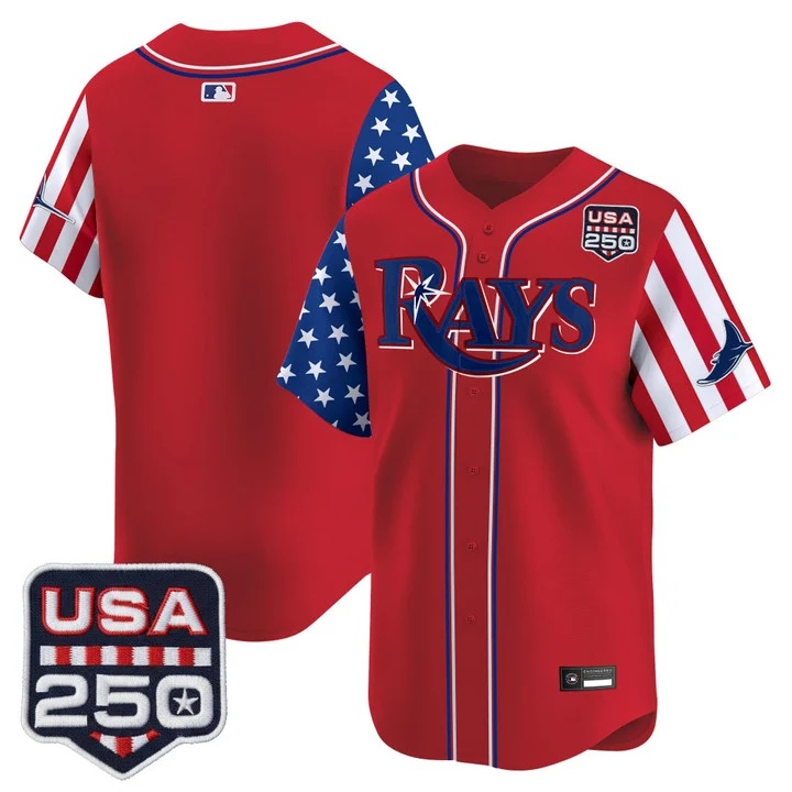 Men's Tampa Bay Rays America 250 Edition Vapor Premier Limited Jersey BLANK