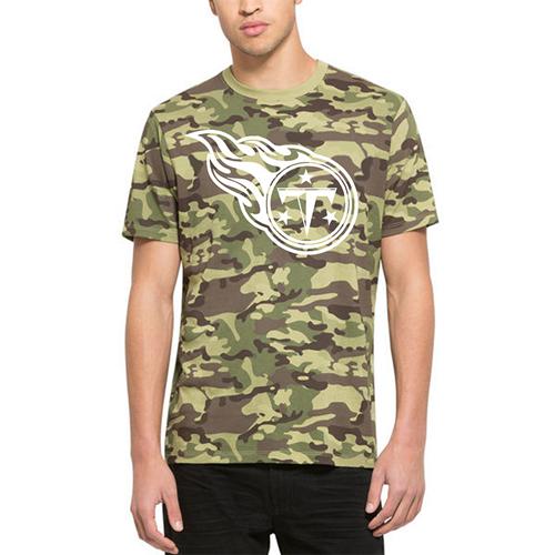 Men's Tennessee Titans '47 Camo Alpha T-Shirt