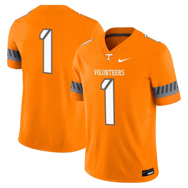 Men's Tennessee Volunteers 2025 'Smokey Grey Series' Vapor Limited Jersey ORANGE #1