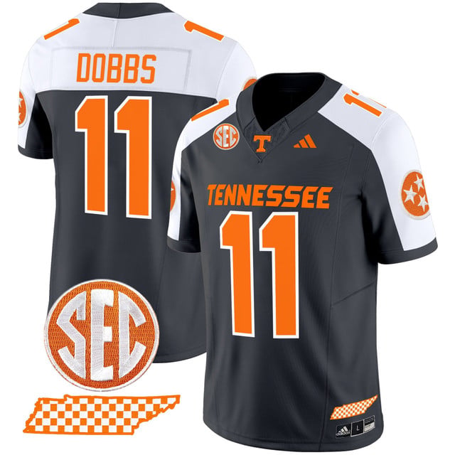 Men's Tennessee Volunteers 2025 Vapor Limited Jersey V2 #11 Joshua Dobbs