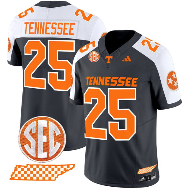 Men's Tennessee Volunteers 2025 Vapor Limited Jersey V2 #25 Tennessee