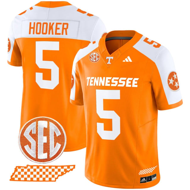 Men's Tennessee Volunteers 2025 Vapor Limited Jersey V2 alternaate #5 Hendon Hooker