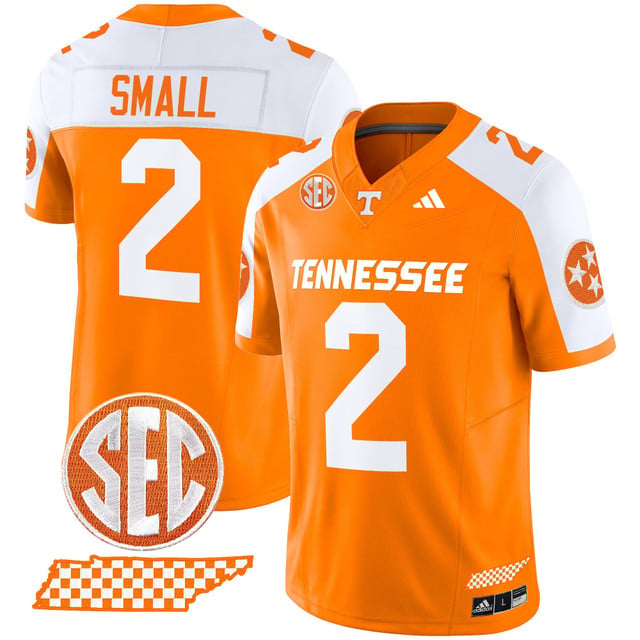 Men's Tennessee Volunteers 2025 Vapor Limited Jersey V2 alternate #2 Jabari Small