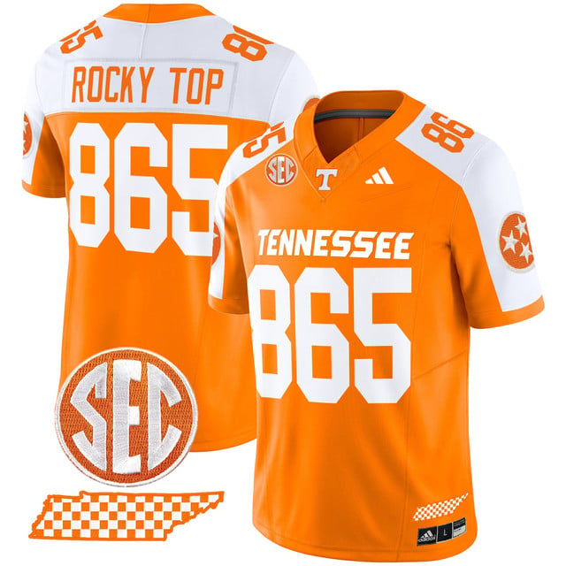 Men's Tennessee Volunteers 2025 Vapor Limited Jersey V2 alternate #865 Rocky